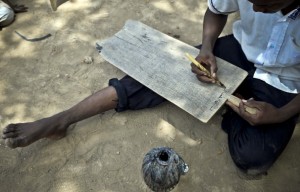 Muslim kids learn Quran in Chad